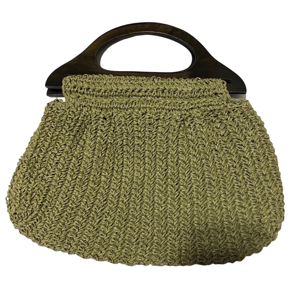 GREEN PAPER PURSE